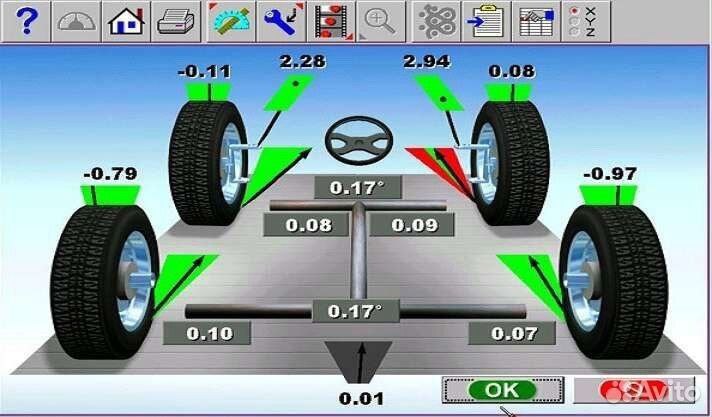 Сход развал 3D
